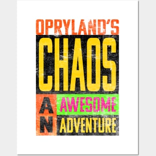 Opryland's CHAOS | An Awesome Adventure Posters and Art